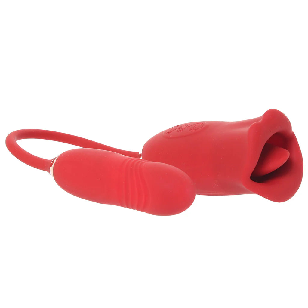 Lickgasm Dual Action Licking & Thrusting Vibrator