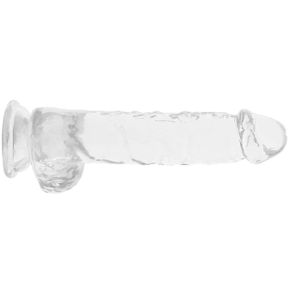 Naturally Yours Realistic Silicone Dildo - Transparent