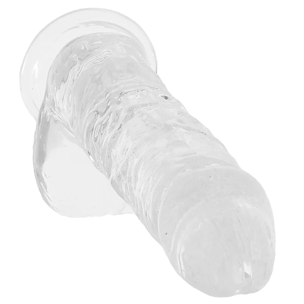 Naturally Yours Realistic Silicone Dildo - Transparent