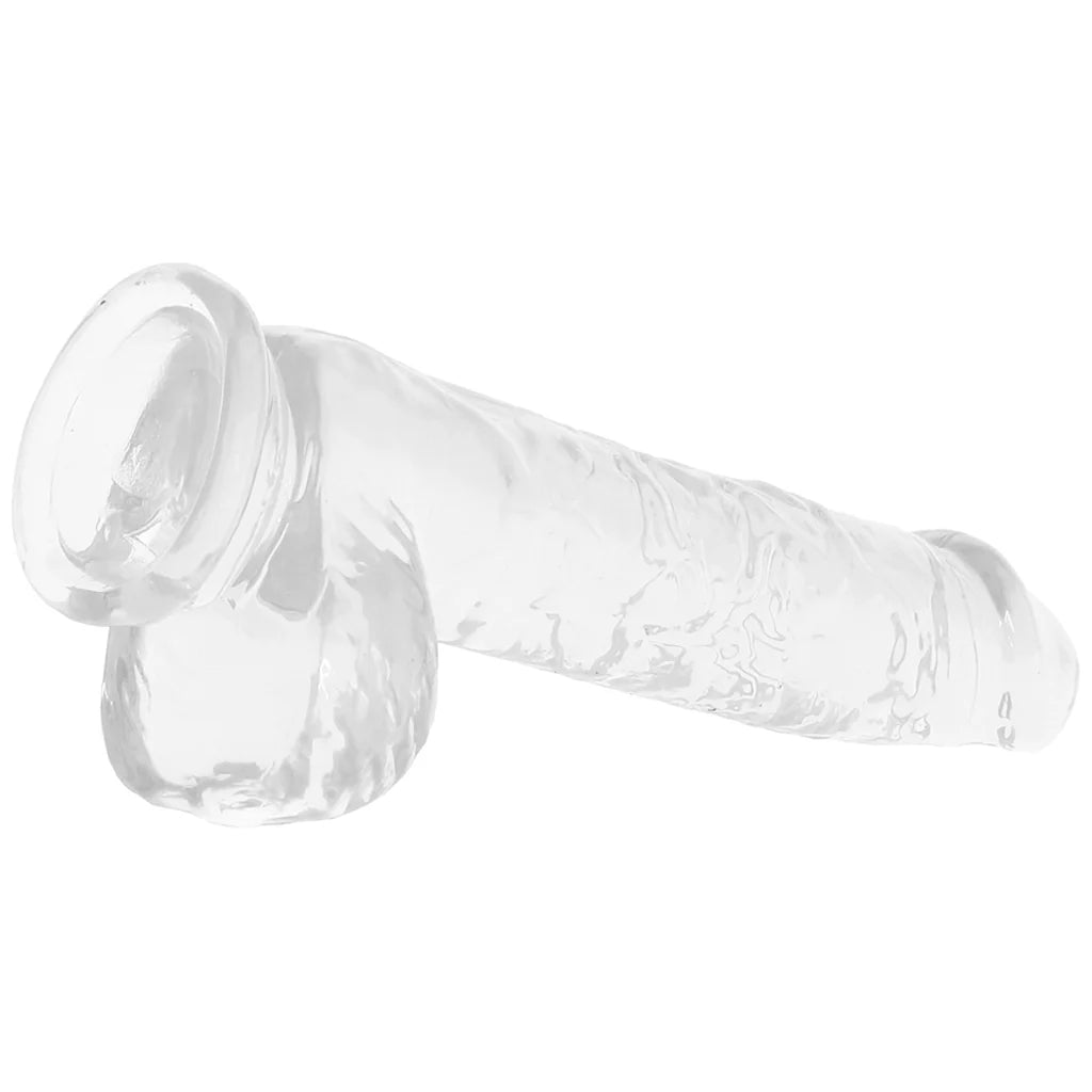 Naturally Yours Realistic Silicone Dildo - Transparent