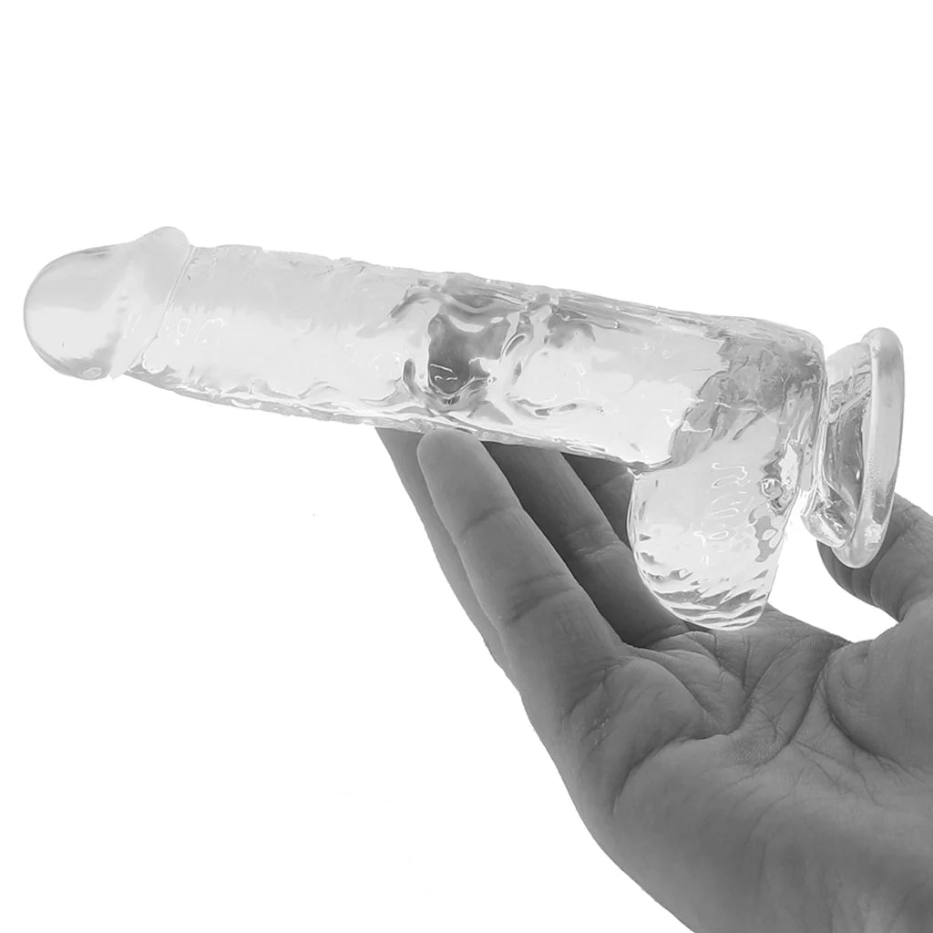Naturally Yours Realistic Silicone Dildo - Transparent