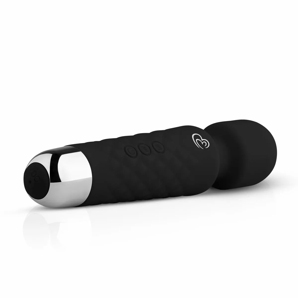 The Pulse Rechargeable Wand Vibrator - Black