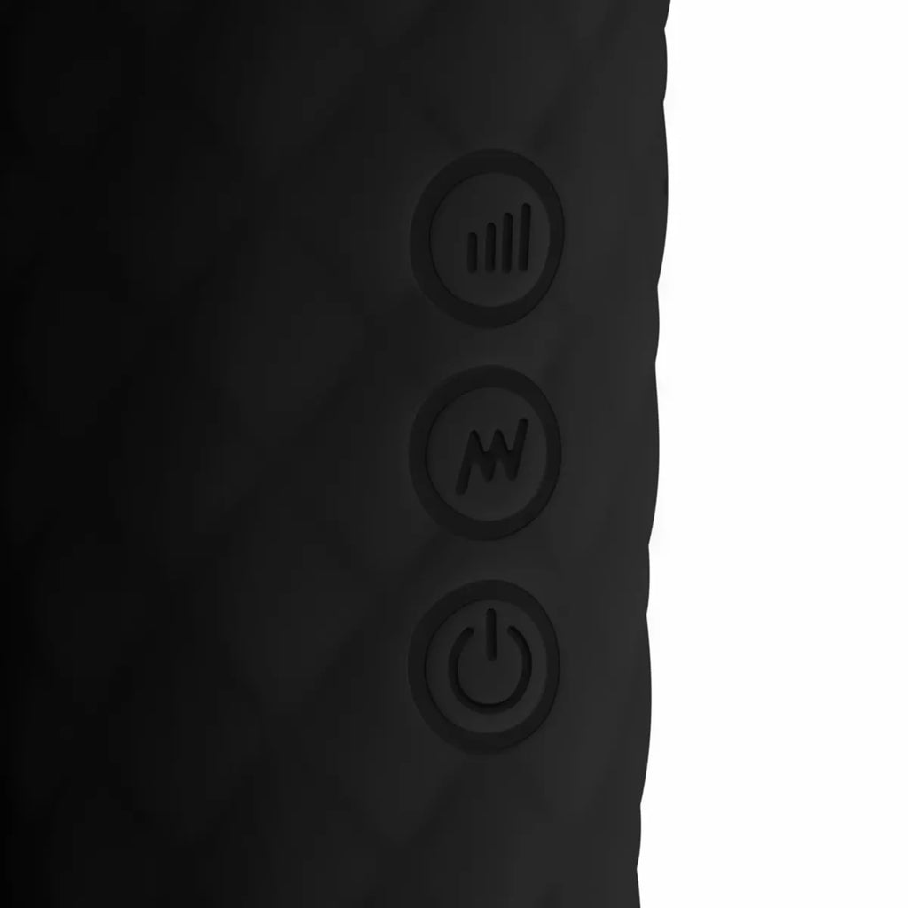 The Pulse Rechargeable Wand Vibrator - Black