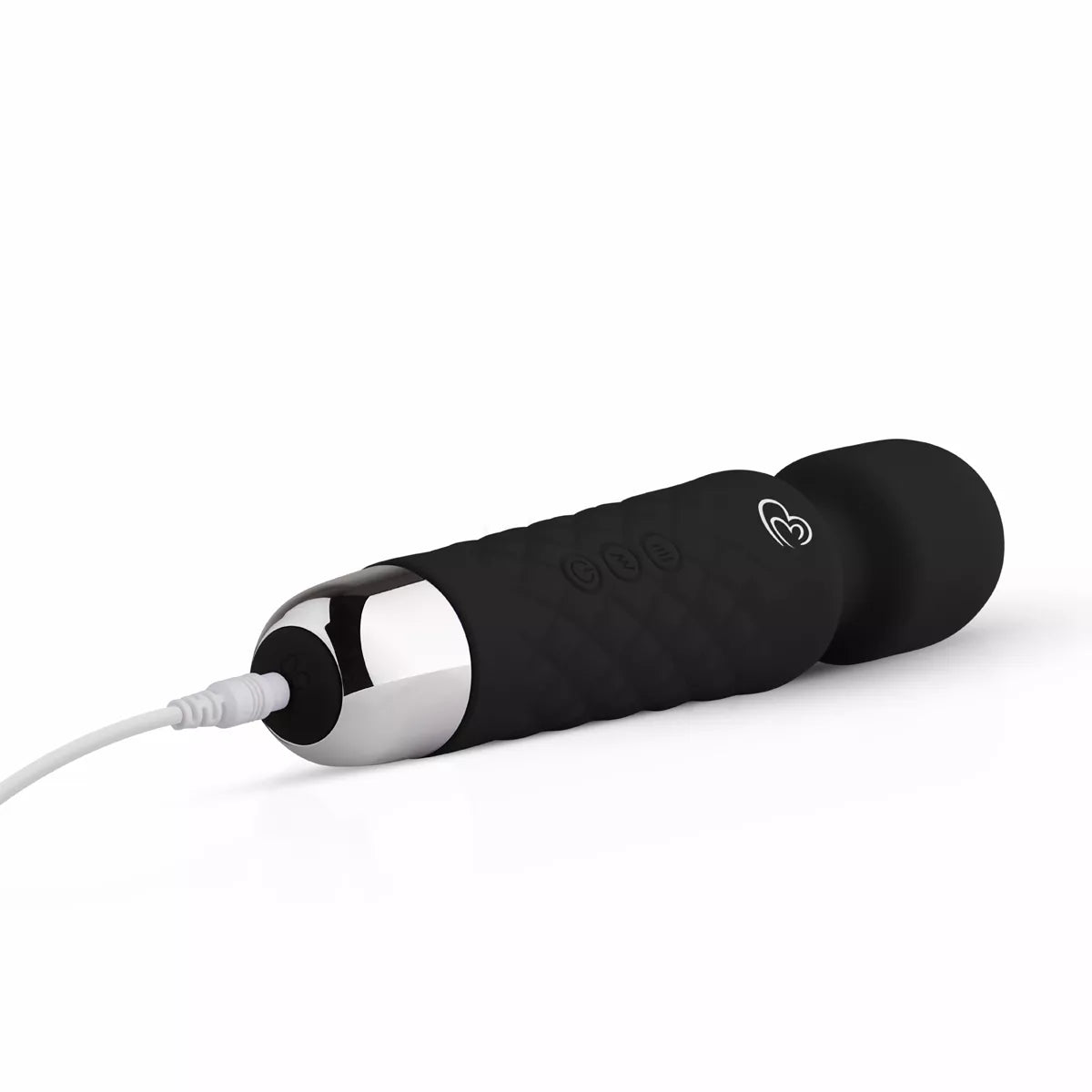 The Pulse Rechargeable Wand Vibrator - Black