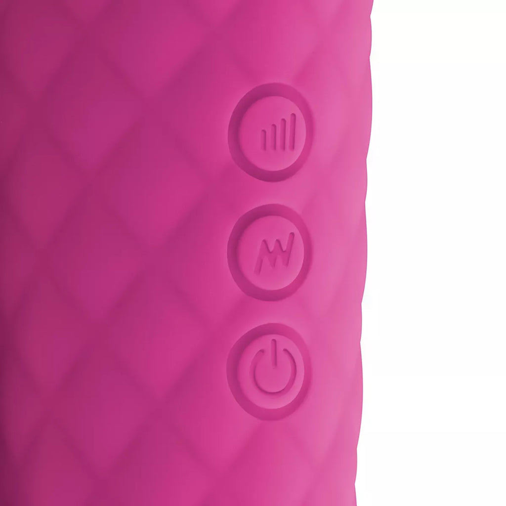 The Pulse Rechargeable Wand Vibrator - Pink