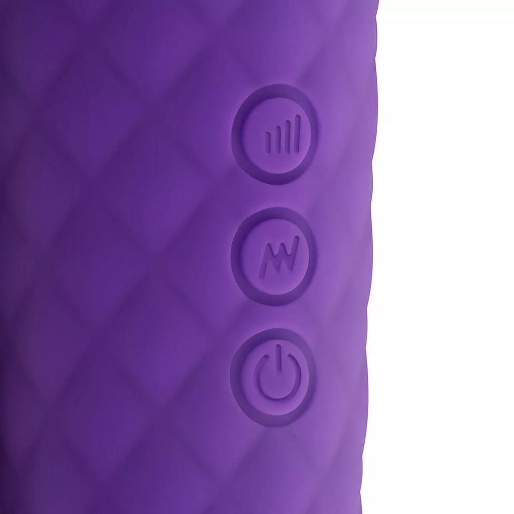 The Pulse Rechargeable Wand Vibrator - Purple